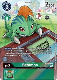 Betamon (25th Special Memorial Pack) - Next Adventure - Digimon Card Game card