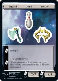 Jetpack Death Seltzer - Unfinity - Magic: The Gathering card