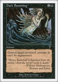 Dark Banishing - 7th Edition - Magic: The Gathering card