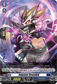 Jewelias Dracokid - D-TD02: Michiru Hazama -Demonic Jewel Dragon of the Four Flames- - Cardfight Vanguard card