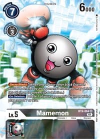 Mamemon (25th Special Memorial Pack) - Double Diamond - Digimon Card Game card