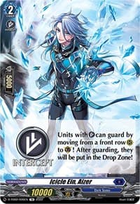 Icicle Ein, Aizer - D-TD02: Michiru Hazama -Demonic Jewel Dragon of the Four Flames- - Cardfight Vanguard card