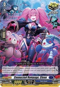 Connected Rampage, Clenn - D-TD02: Michiru Hazama -Demonic Jewel Dragon of the Four Flames- - Cardfight Vanguard card