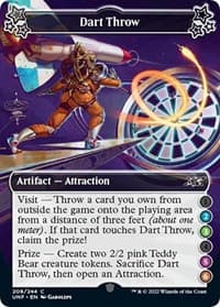 Dart Throw (2-3-5-6) - Unfinity - Magic: The Gathering card