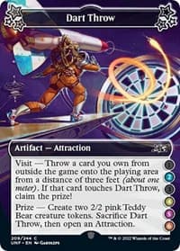 Dart Throw (2-4-5-6) - Unfinity - Magic: The Gathering card