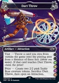 Dart Throw (3-4-5-6) - Unfinity - Magic: The Gathering card