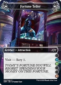 Fortune Teller (2-3-6) - Unfinity - Magic: The Gathering card