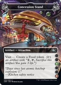 Concession Stand (3-6) - Unfinity - Magic: The Gathering card