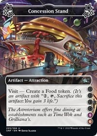 Concession Stand (5-6) - Unfinity - Magic: The Gathering card