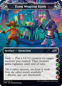 Foam Weapons Kiosk (3-6) - Unfinity - Magic: The Gathering card