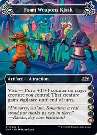 Foam Weapons Kiosk (4-6) - Unfinity - Magic: The Gathering card