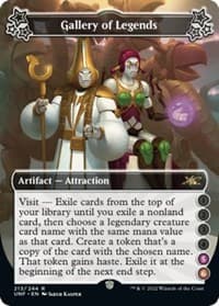 Gallery of Legends (5-6) - Unfinity - Magic: The Gathering card