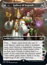 Gallery of Legends (3-6) - Unfinity - Magic: The Gathering card