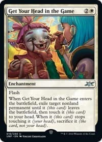 Get Your Head in the Game - Unfinity - Magic: The Gathering card