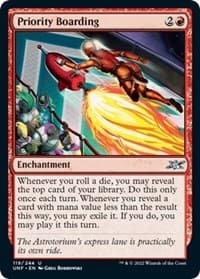 Priority Boarding - Unfinity - Magic: The Gathering card