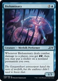 Bioluminary - Unfinity - Magic: The Gathering card