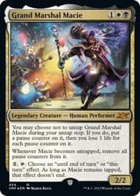 Grand Marshal Macie (Galaxy Foil) - Unfinity - Magic: The Gathering card