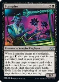 Scampire - Unfinity - Magic: The Gathering card