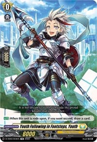 Youth Following in Footsteps, Youth - D-TD03: Raika Koshiba -Skyfall Executors- - Cardfight Vanguard card