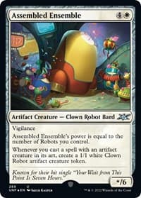 Assembled Ensemble (Galaxy Foil) - Unfinity - Magic: The Gathering card