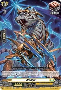 Arcmya - D-TD03: Raika Koshiba -Skyfall Executors- - Cardfight Vanguard card