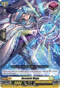 Resolute Mage - D-TD03: Raika Koshiba -Skyfall Executors- - Cardfight Vanguard card