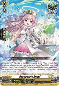 Recuperate Angel - D-TD03: Raika Koshiba -Skyfall Executors- - Cardfight Vanguard card