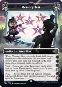 Memory Test (4-6) - Unfinity - Magic: The Gathering card