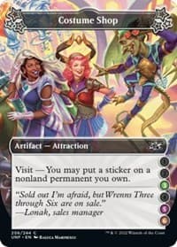 Costume Shop (3-5-6) - Unfinity - Magic: The Gathering card