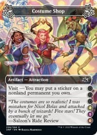 Costume Shop (4-5-6) - Unfinity - Magic: The Gathering card