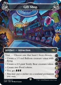 Gift Shop (4-5-6) - Unfinity - Magic: The Gathering card