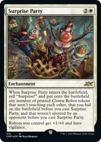 Surprise Party (Galaxy Foil) - Unfinity - Magic: The Gathering card