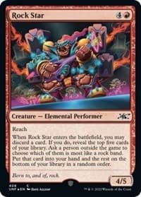 Rock Star (Galaxy Foil) - Unfinity - Magic: The Gathering card