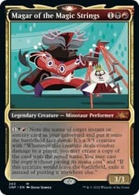 Magar of the Magic Strings (Showcase) - Unfinity - Magic: The Gathering card