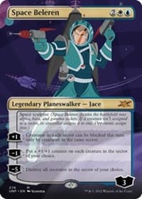 Space Beleren (Borderless) - Unfinity - Magic: The Gathering card