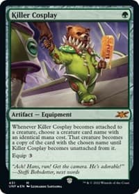 Killer Cosplay (Galaxy Foil) - Unfinity - Magic: The Gathering card