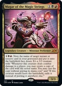 Magar of the Magic Strings (Galaxy Foil) - Unfinity - Magic: The Gathering card