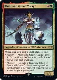 Meet and Greet "Sisay" (Galaxy Foil) - Unfinity - Magic: The Gathering card