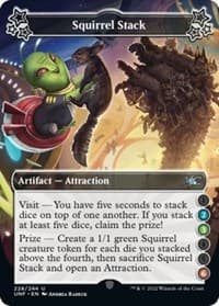 Squirrel Stack (2-3-6) - Unfinity - Magic: The Gathering card