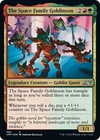 The Space Family Goblinson (Galaxy Foil) - Unfinity - Magic: The Gathering card