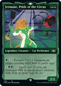 Jermane, Pride of the Circus (Showcase) (Galaxy Foil) - Unfinity - Magic: The Gathering card