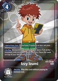 Izzy Izumi (Alternate Art) - Starter Deck 13: Ragnaloardmon - Digimon Card Game card