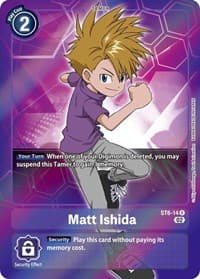 Matt Ishida (Alternate Art) - Starter Deck 13: Ragnaloardmon - Digimon Card Game card