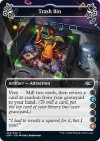Trash Bin (2-6) - Unfinity - Magic: The Gathering card