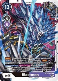 Blastmon - Xros Encounter - Digimon Card Game card