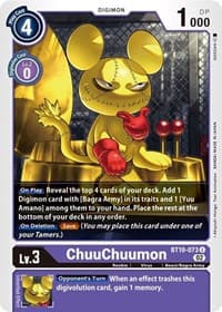 ChuuChuumon - Xros Encounter - Digimon Card Game card