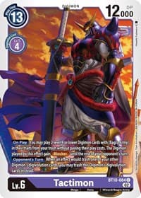 Tactimon - Xros Encounter - Digimon Card Game card