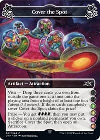 Cover the Spot (3-4-5-6) - Unfinity - Magic: The Gathering card