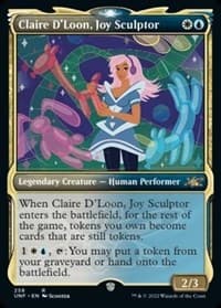Claire D'Loon, Joy Sculptor (Showcase) - Unfinity - Magic: The Gathering card