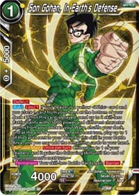 Son Gohan, In Earth's Defense - 5th Anniversary Set - Dragon Ball Super: Masters card